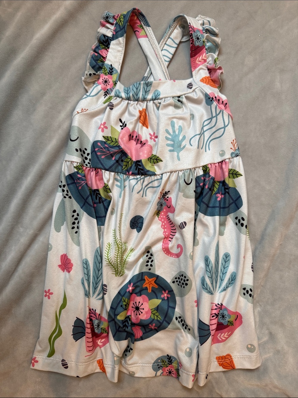 Mila & Rose Ocean Print Sundress